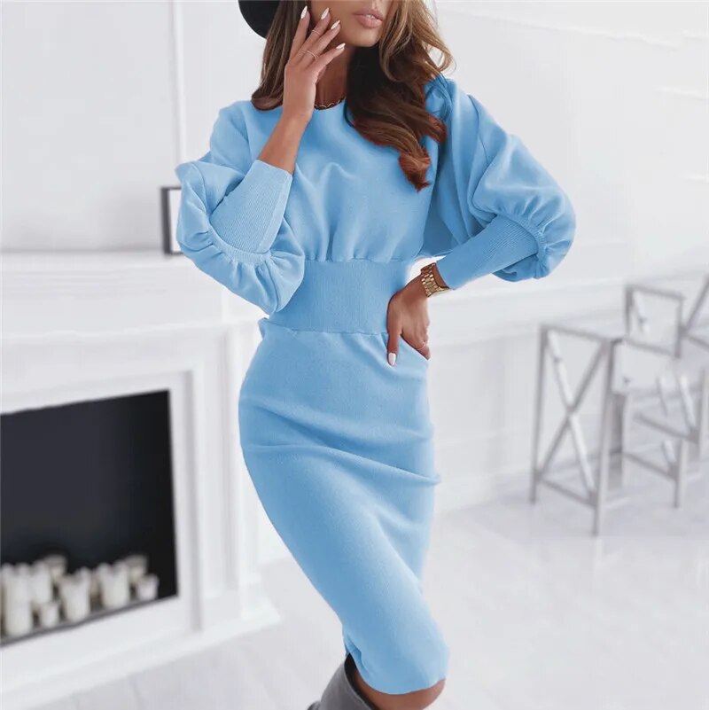 JO | elegant midi dress for evening wear