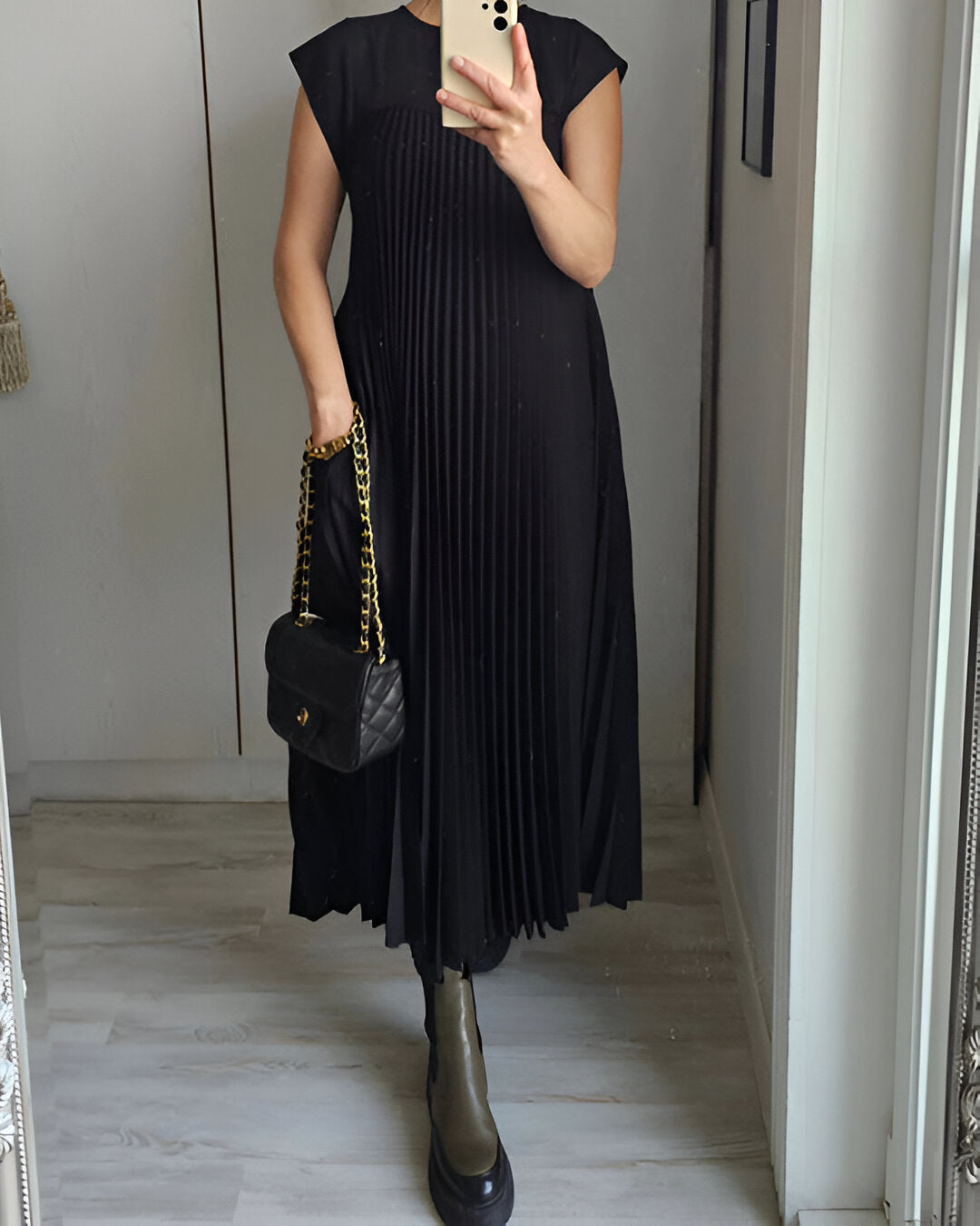 JO | elegant midi dress for women
