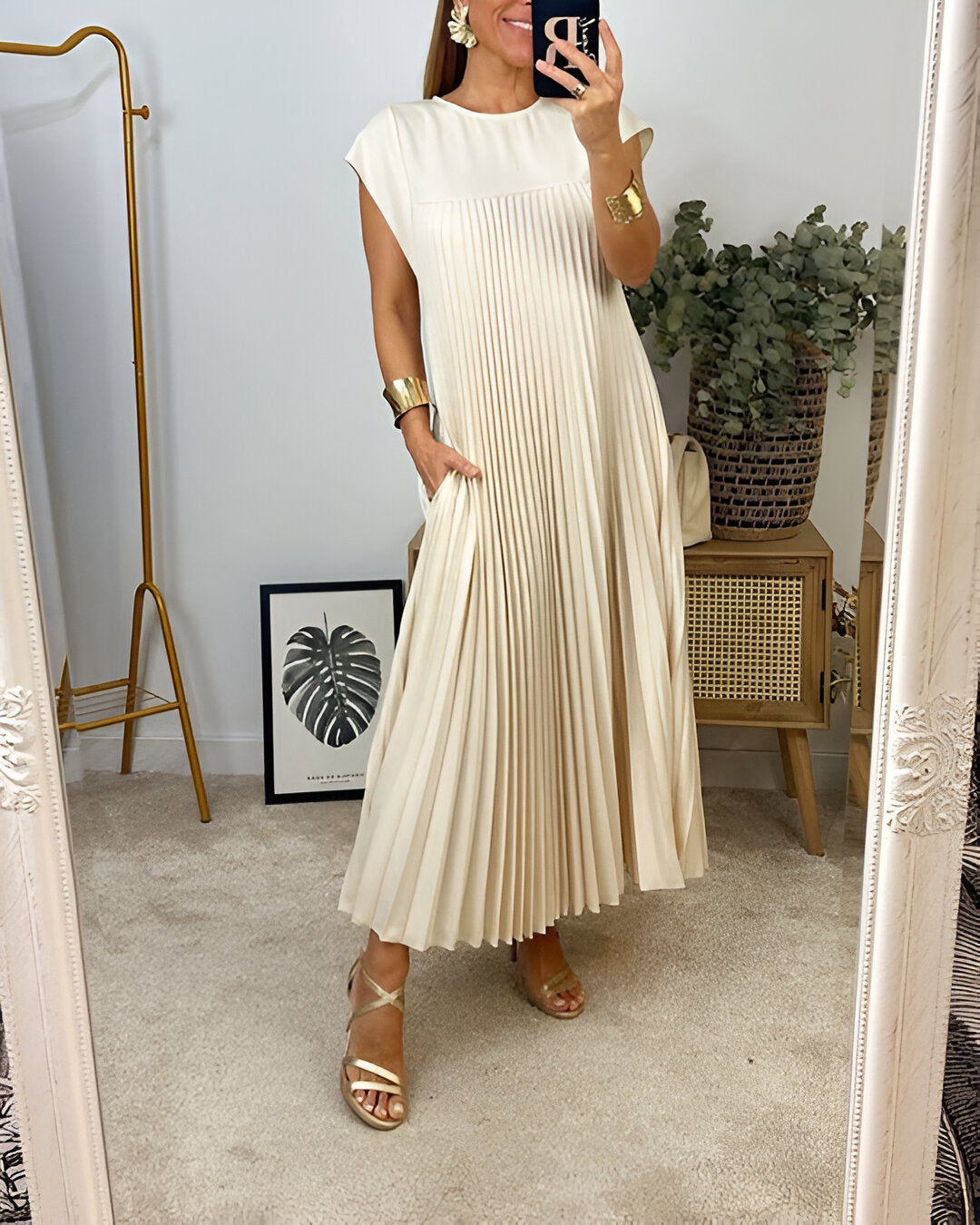 JO | elegant midi dress for women
