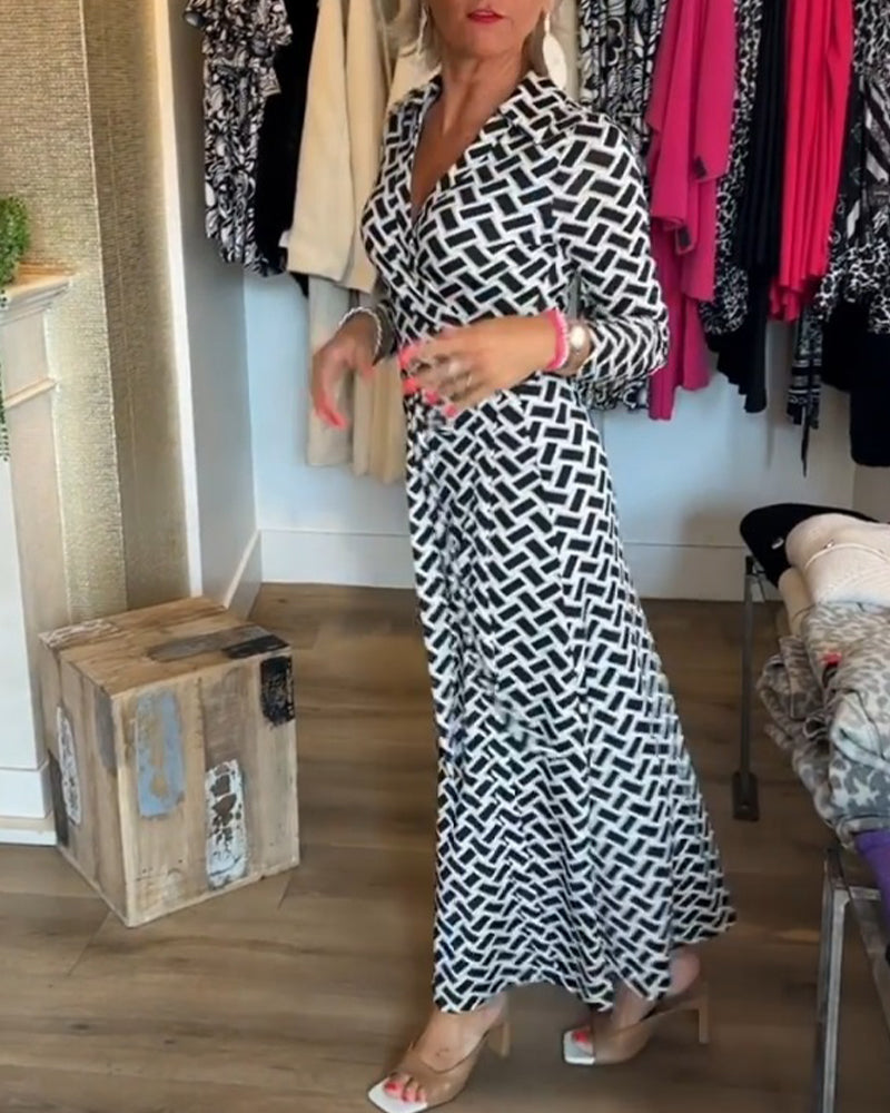 JO | Dresses with slimming features and prints