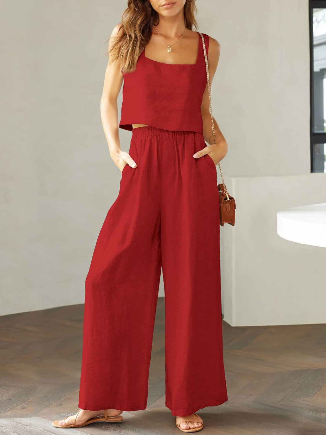 JO | Wide pantsuits