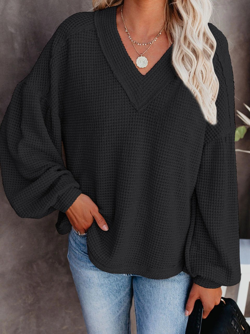 JO | Simple and elegant winter top