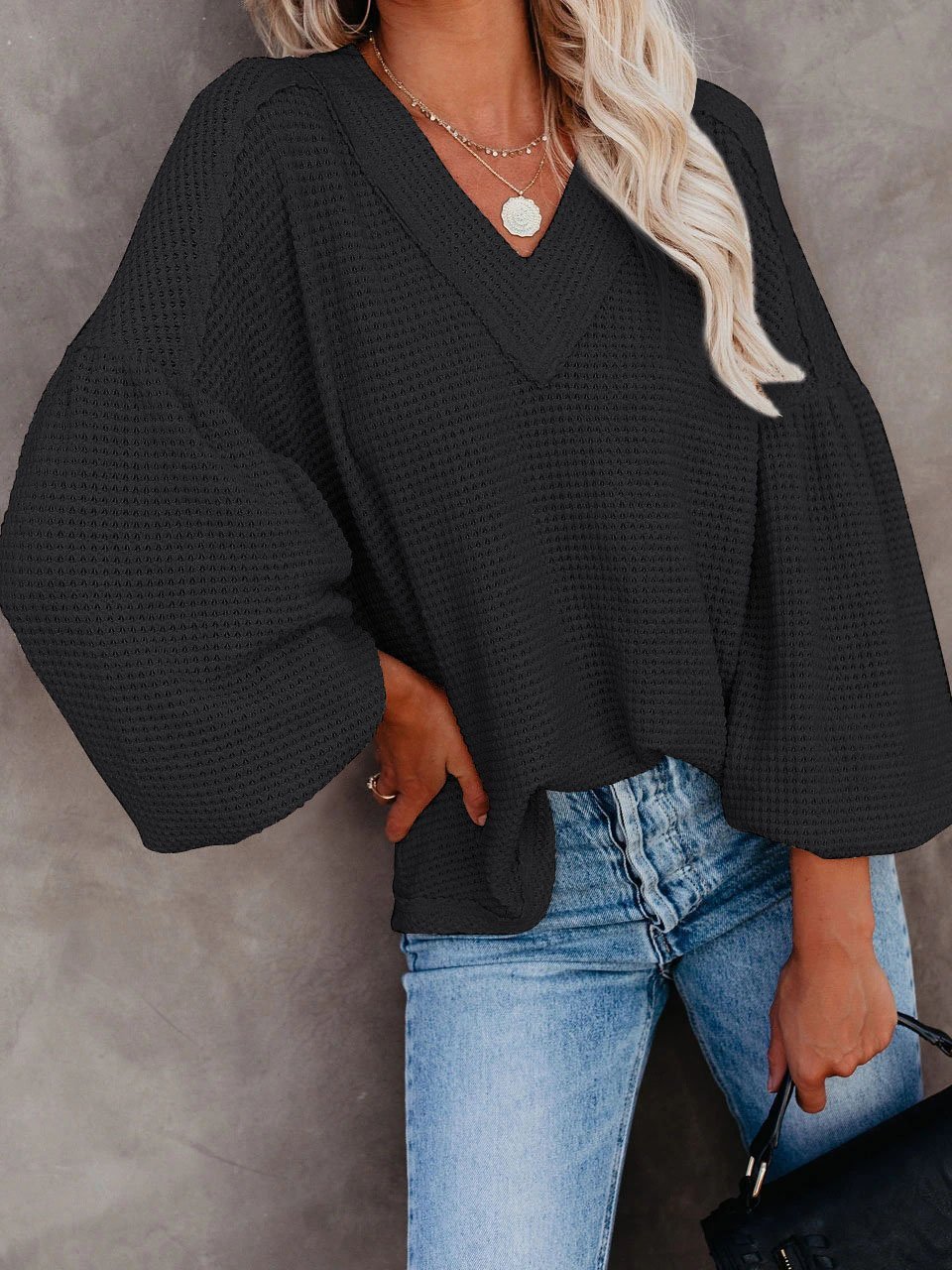 JO | Simple and elegant winter top