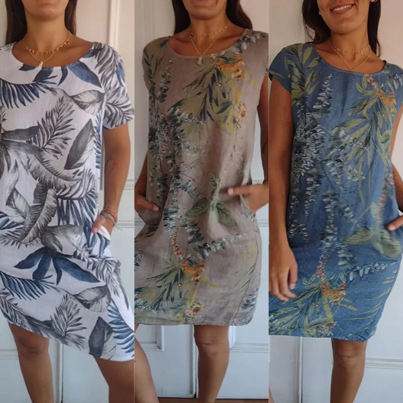 JO | Botanical midi dress