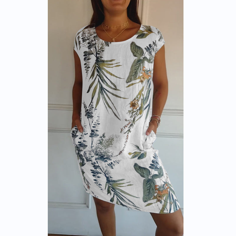 JO | Botanical midi dress