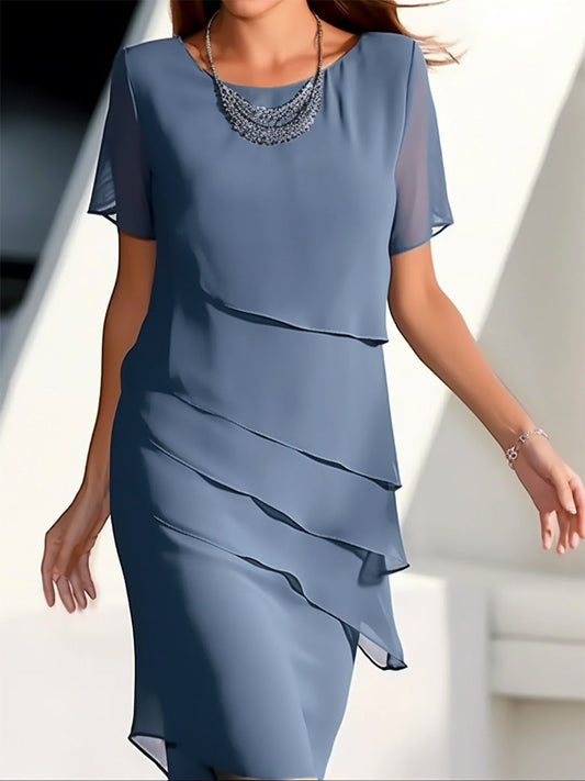 JO | Elegant dress that covers the stomach