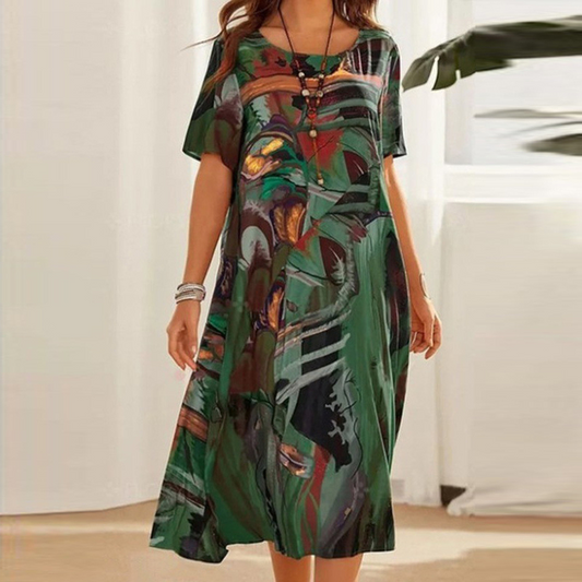 JO | Effortless off-the-shoulder maxi dress