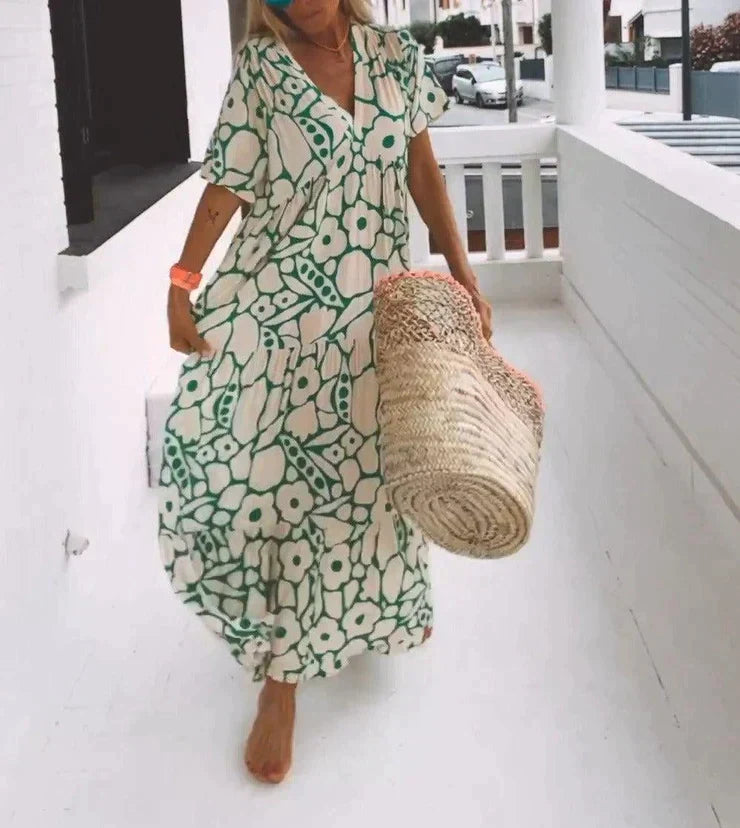 JO | Green maxi dress