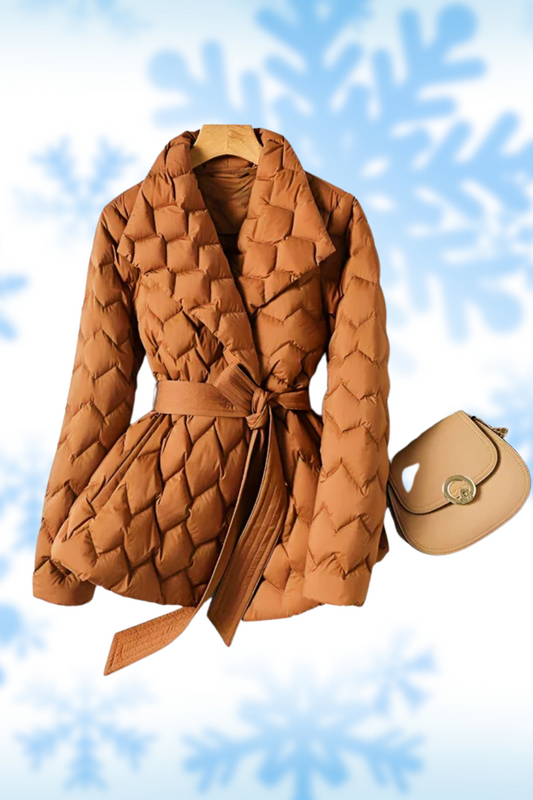 JO | Silk puffer coat