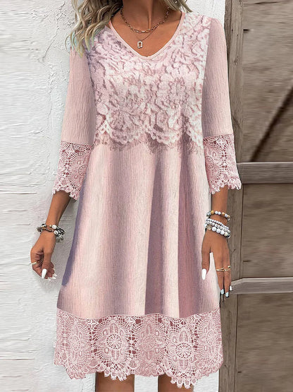 JO | Timeless lace midi dress