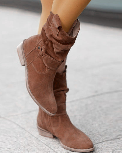 JO | Trendy boots with low heels