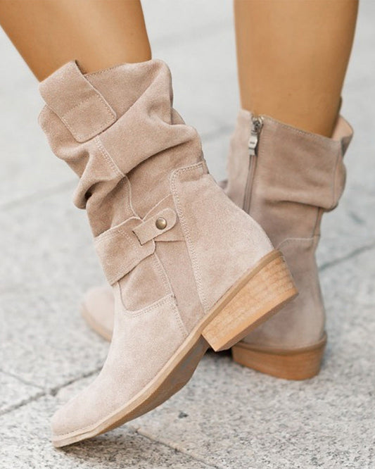 JO | Trendy boots with low heels
