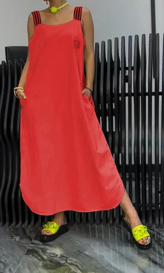 JO | Vibrating maxi dress
