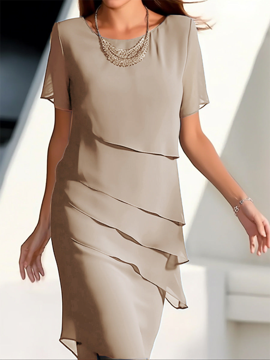 JO | Elegant dress that covers the stomach