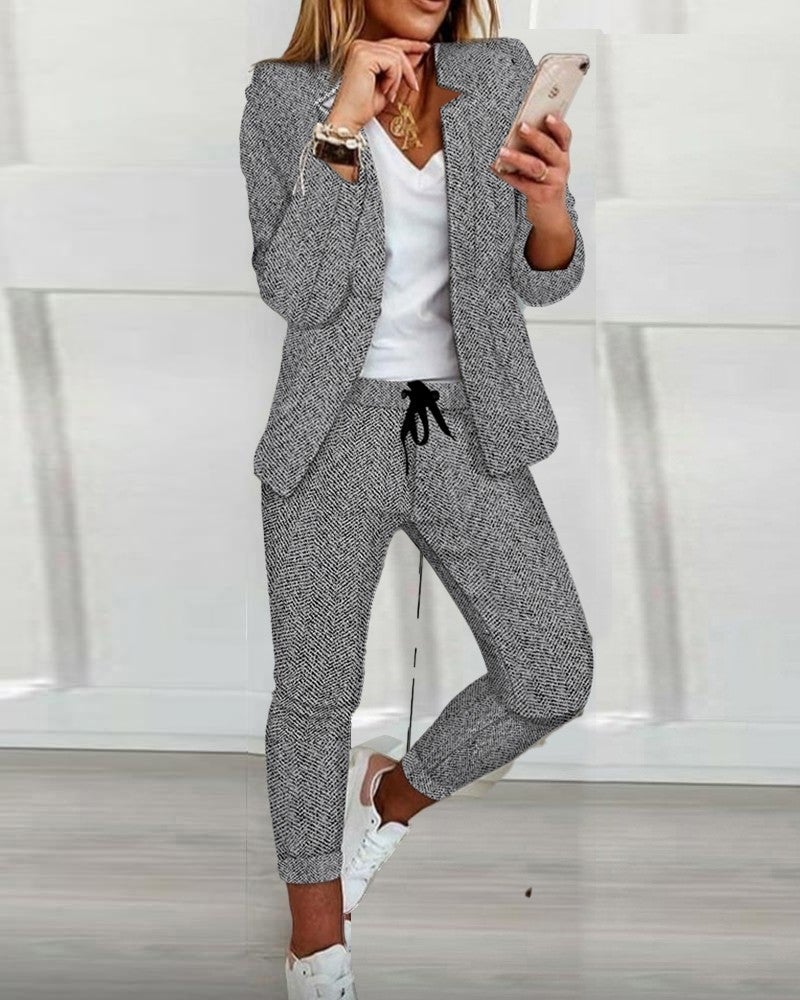 JO | Chic two-piece blazer set