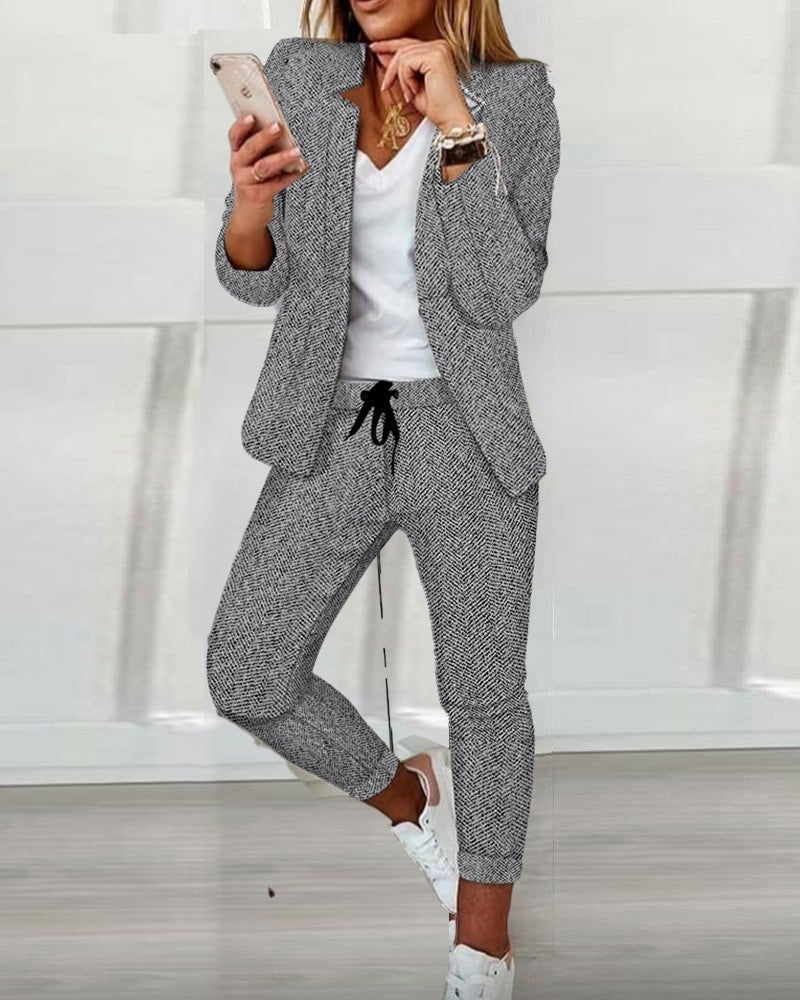 JO | Chic two-piece blazer set