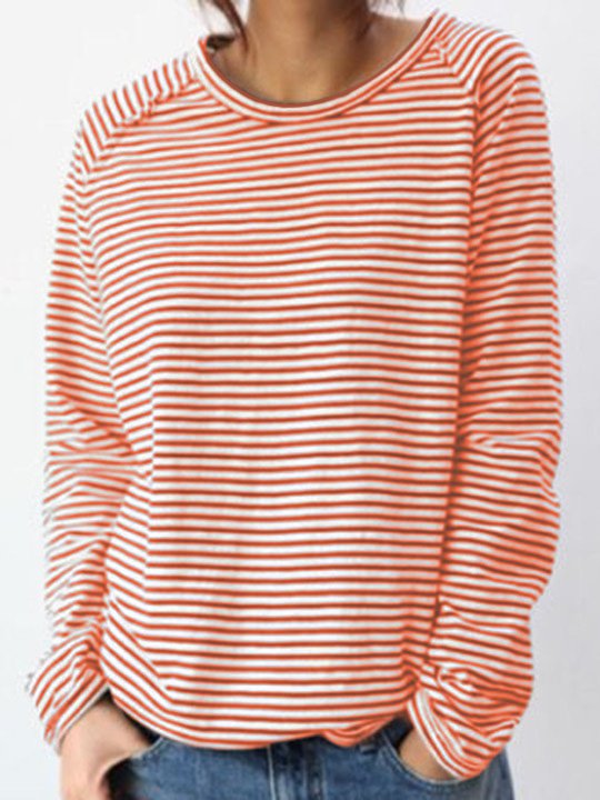 JO | Striped long sleeve top