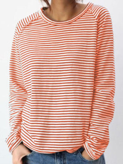 JO | Striped long sleeve top