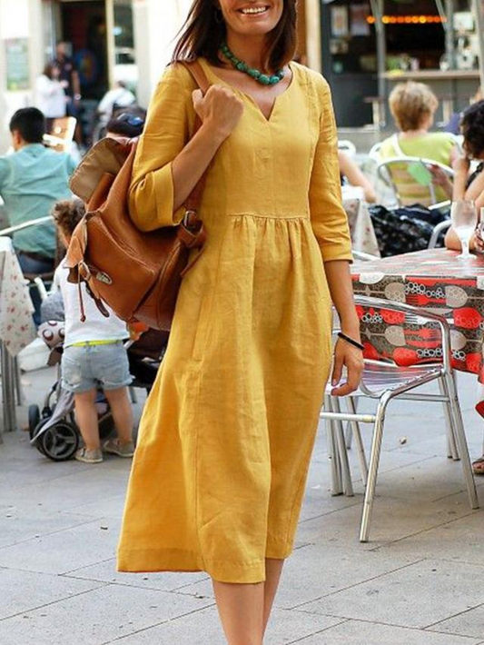 JO | elegant midi dress for women