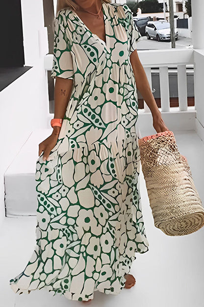 JO | FLORAL PRINT VACATION MIDI DRESS