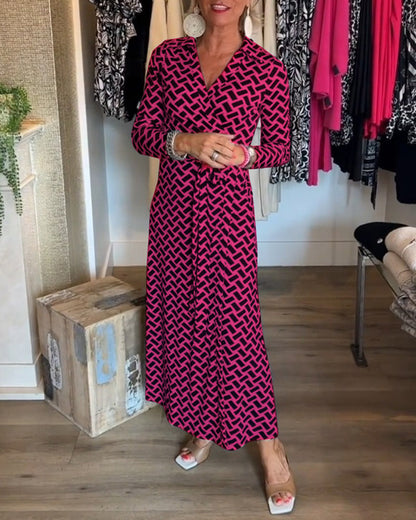 JO | Dresses with slimming features and prints