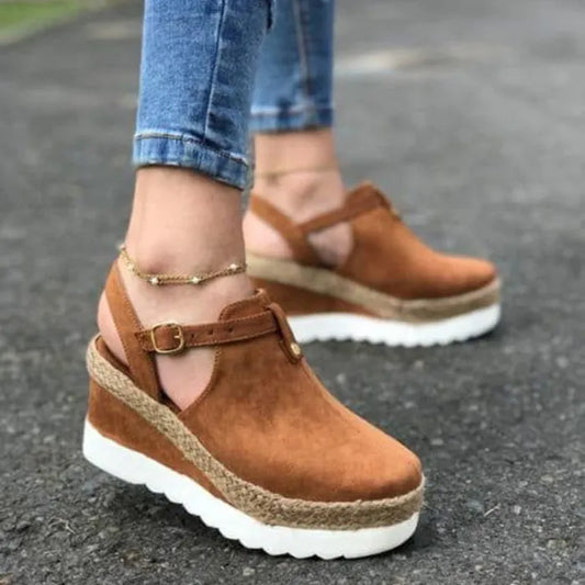 JO | Sandals with wedge heel for women - elegant and ideal for every day