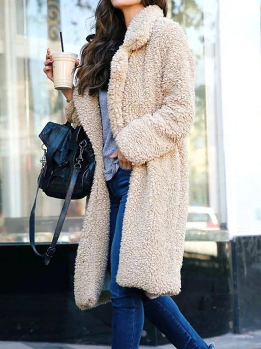 JO | Fashionable long-sleeved coat