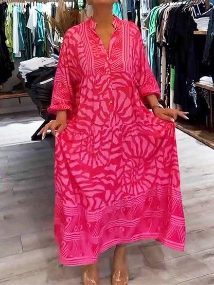 JO | Effortless midi dress with V-neckline