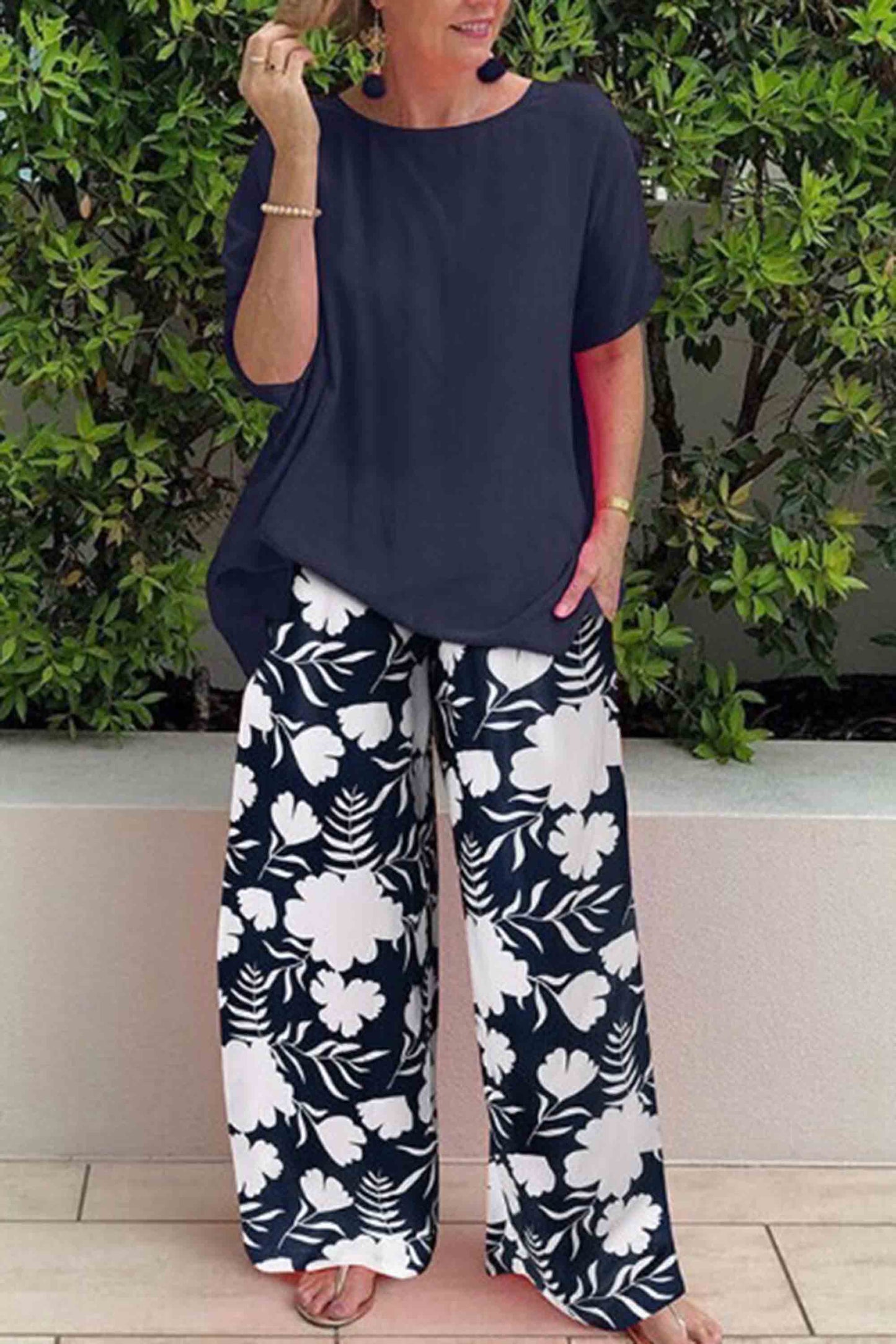 JO | Slim, cool top and pants