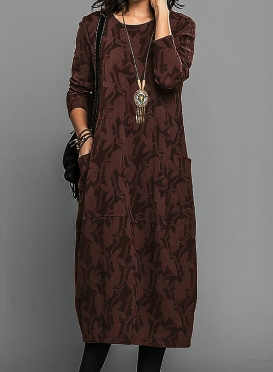 JO | Elegant floral midi dress