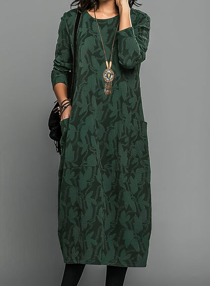 JO | Elegant floral midi dress