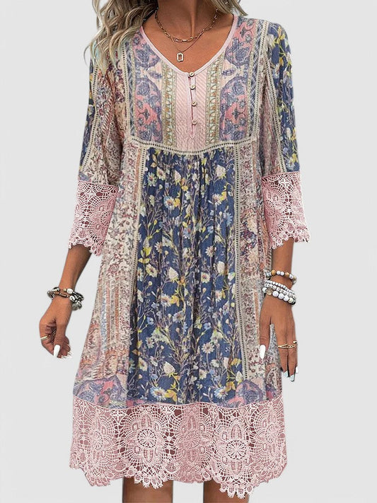 JO | Timeless lace midi dress