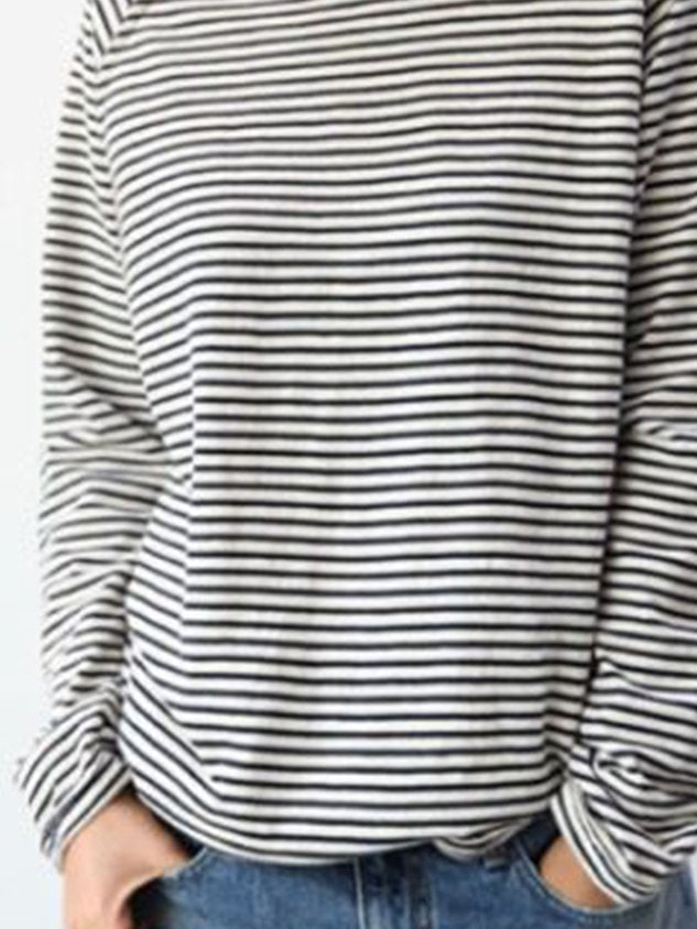JO | Striped long sleeve top