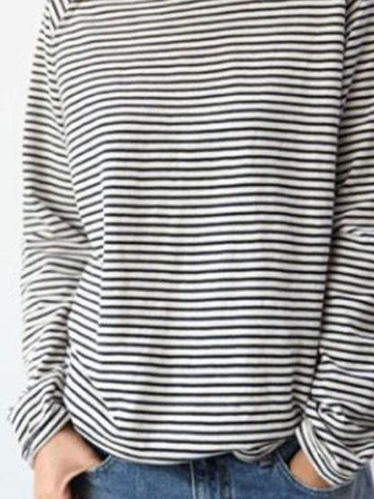 JO | Striped long sleeve top