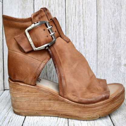 JO | Boho wedge sandals