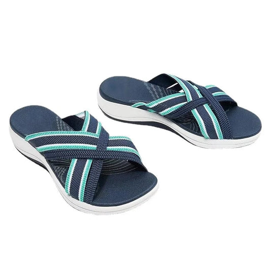 JO | | Women's platform sandals with elastic band