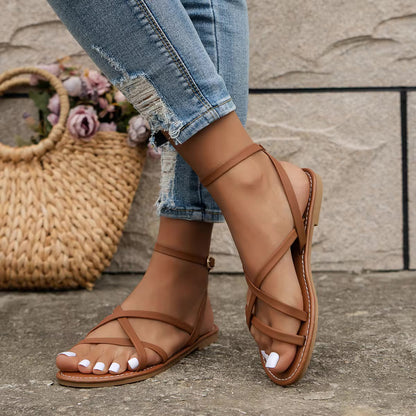 JO | - Elegant Roman beach sandals