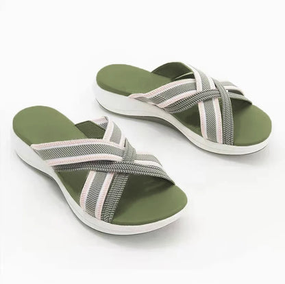 JO | | Women's platform sandals with elastic band