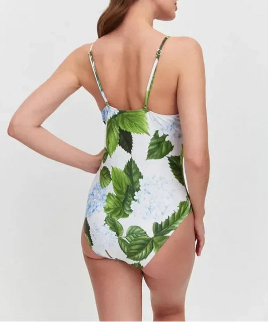 JO | Stylish floral swimsuit with skirt