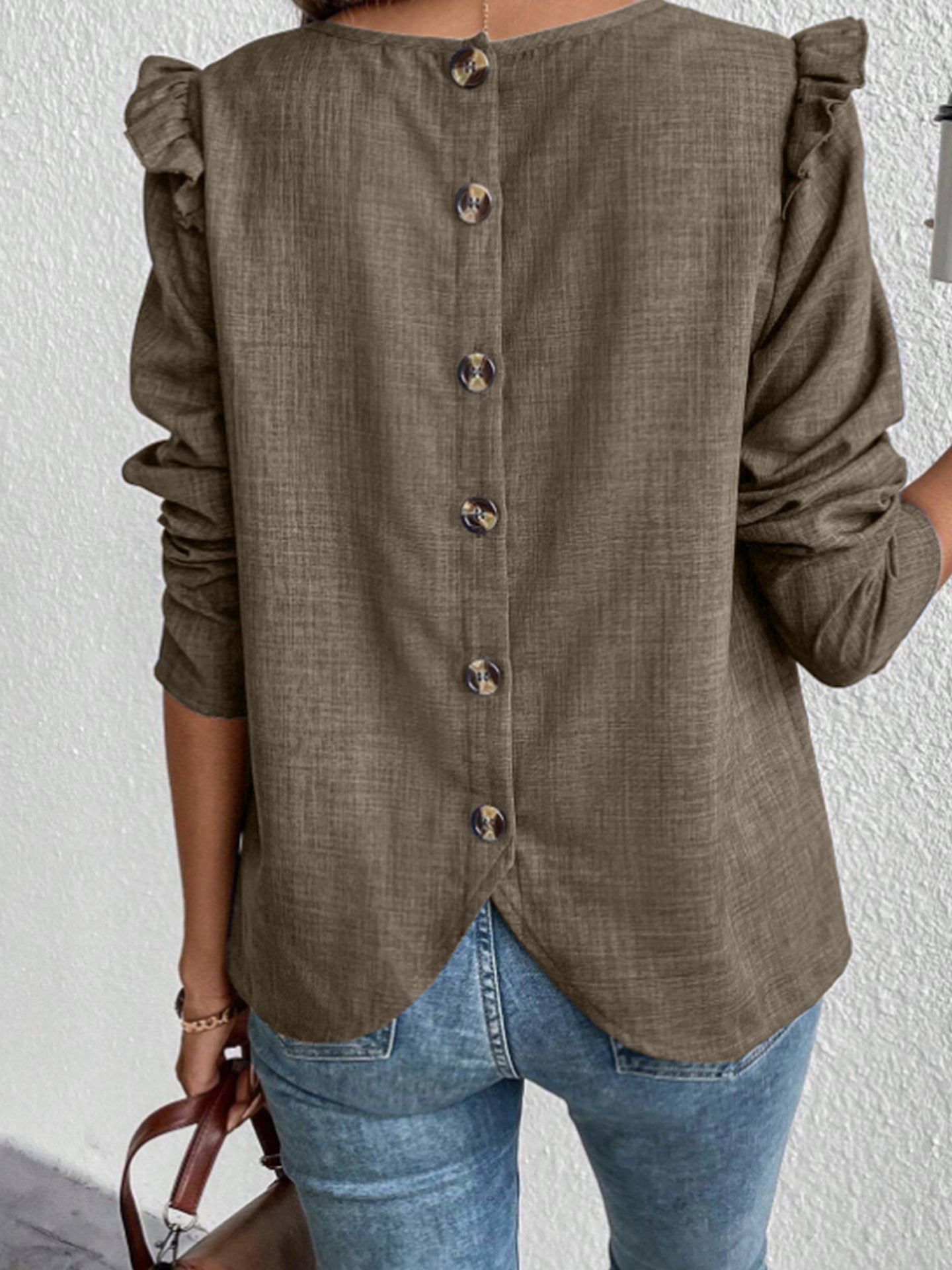 JO | Elegant, casual winter blouse