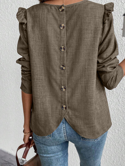 JO | Elegant, casual winter blouse