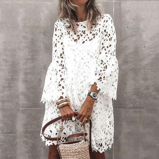 JO | White lace swimsuit