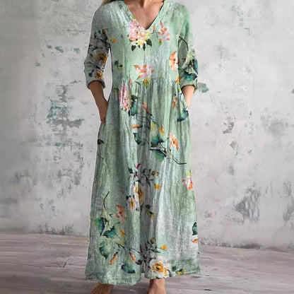 JO | Timeless floral maxi dress
