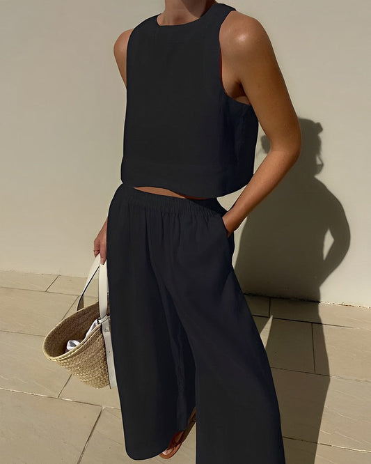 JO | Two-piece sleeveless set