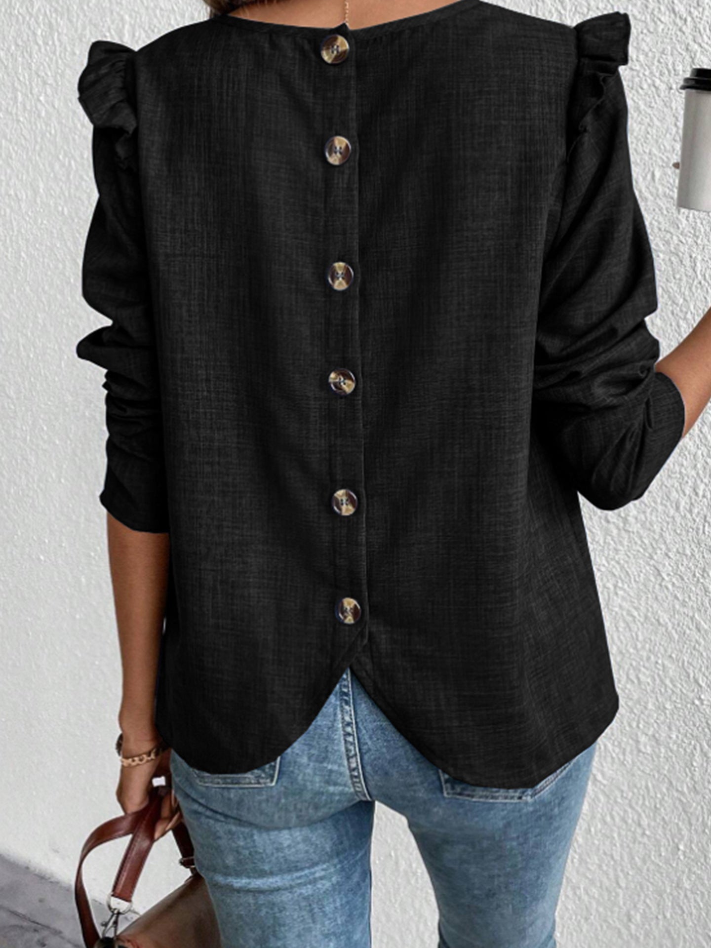 JO | Elegant, casual winter blouse