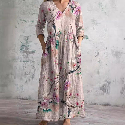 JO | Timeless floral maxi dress