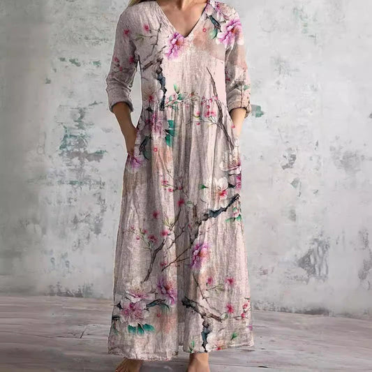 JO | Timeless floral maxi dress