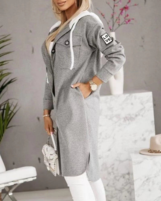 JO | Stylish coat with hood