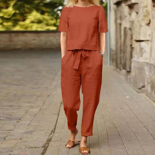 JO | Elegant, colourful 2-piece summer set