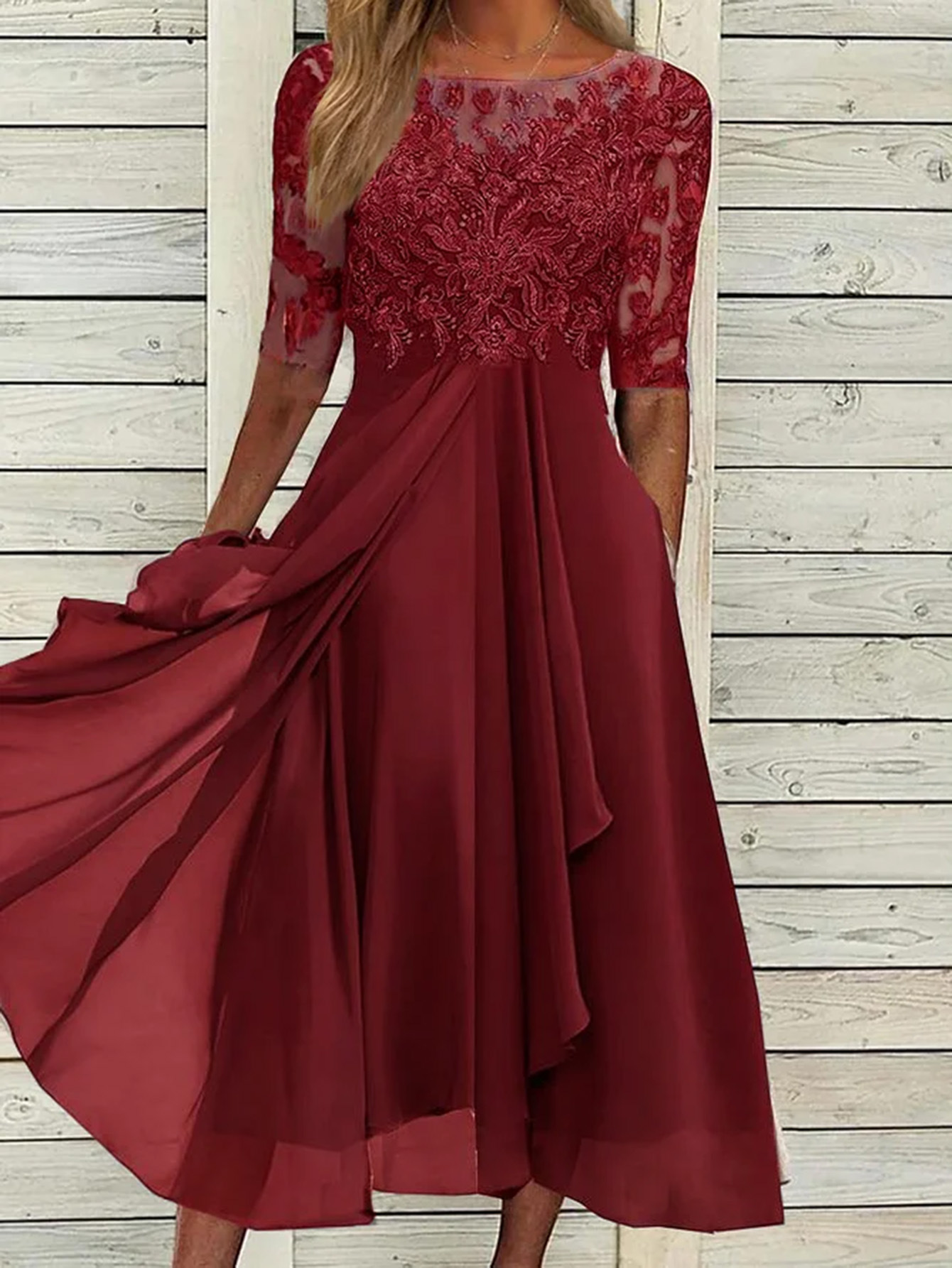 JO | Classic and comfortable winter dress from Saffron